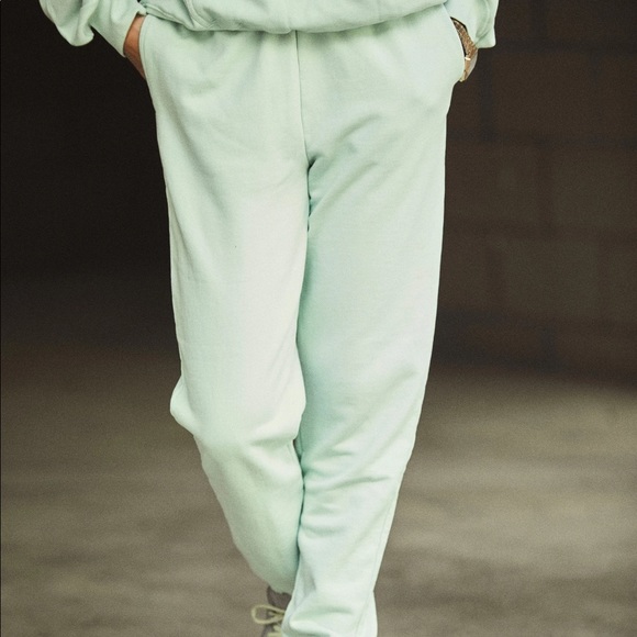 NWT Brunette the Label Mint Gelato Jogger - Picture 2 of 7